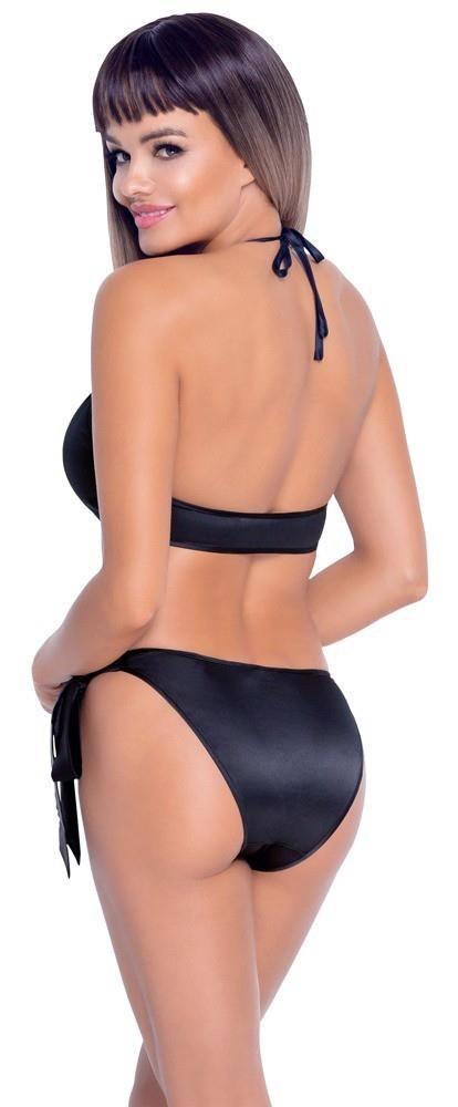 Komplet bielizny Cottelli Lingerie z kokardkami czarny S/M Cottelli LINGERIE