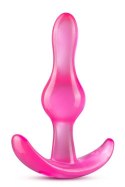 Korek analny B Yours Curvy różowy TPE Blush