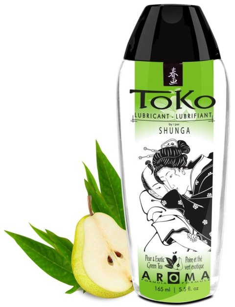 Lubrykant smakowy Shunga Toko Aroma gruszka zielona herbata 165ml Shunga