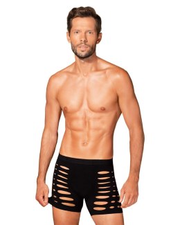 Obsessive M104 czarne bokserki z wycięciami S/M/L Obsessive
