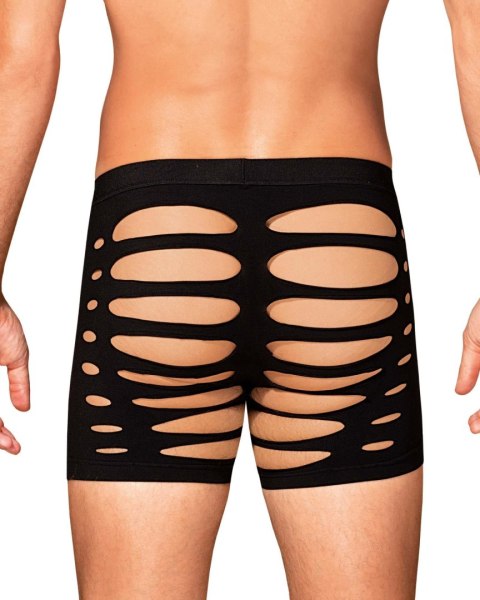 Obsessive M104 czarne bokserki z wycięciami S/M/L Obsessive