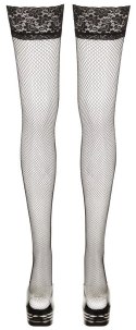Pończochy siatkowe z koronką Cottelli LEGWEAR Cottelli LEGWEAR