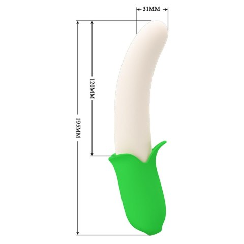 Wibrator silikonowy punktu G Pretty Love Banana Knight USB Pretty Love