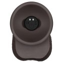 8" Vibrating Sliding Skin Pro II Silicone Dong (Black)