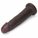 9" Vibrating Sliding Skin Pro II Dual Layer Silicone Dong
