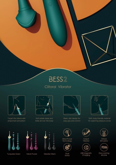 Bess 2 PinPoint Vibe Heating Black