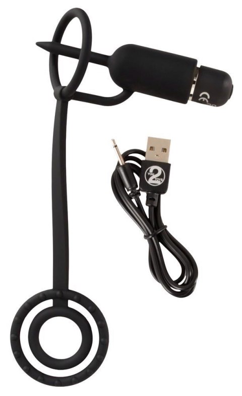 PenisPlug w. Vibrator and Cock