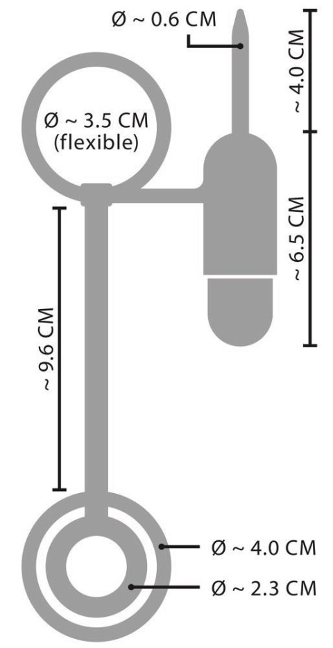 PenisPlug w. Vibrator and Cock