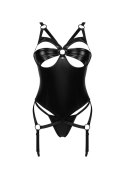 Gorset i stringi Armares Obsessive czarny M/L Obsessive