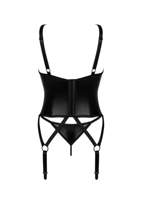 Gorset i stringi Armares Obsessive czarny M/L Obsessive