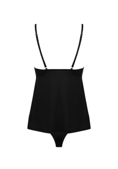 Komplet bielizny Obsessive Bella Rou czarny XL 2XL Obsessive