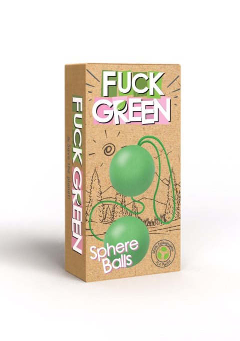 Kulki Sphere Balls FUCK GREEN zielone biodegradowalne wodoodporne FUCK GREEN