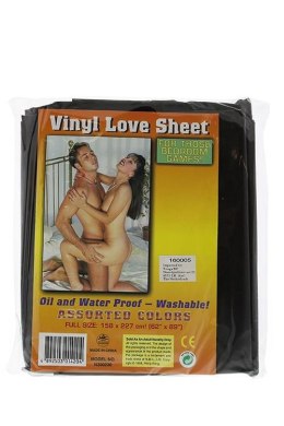Prześcieradło PVC NMC czarne 158x227 cm NMC
