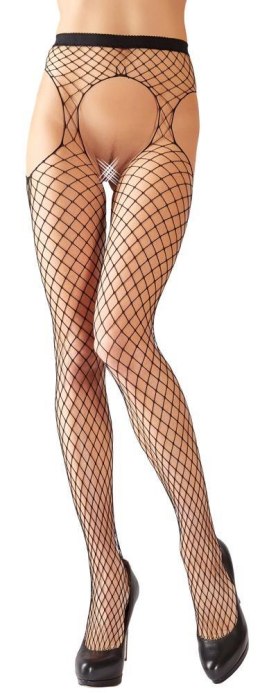 Rajstopy siateczkowe z wycięciami Cottelli LEGWEAR S-L Cottelli LEGWEAR