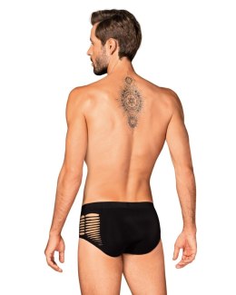 Slipy Obsessive M101 czarne z wycięciami na biodrach S/M/L Obsessive