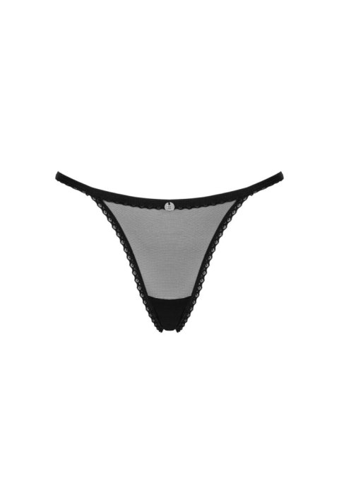 Stringi Obsessive Celia Noir czarne XL/2XL Obsessive