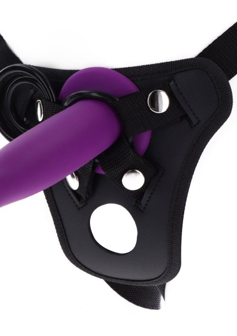 Uprząż do straponu ToyJoy poliestrowa czarna TOYJOY