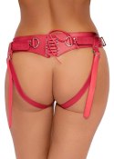 Uprząż strap-on Bad Kitty czerwona S-L Bad Kitty