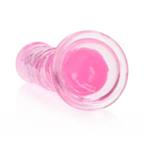 Dildo żelowe RealRock przezroczyste z przyssawką 20 cm RealRock