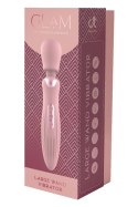 Duży wibrator wand Glam silikonowy USB 24 cm Dream Toys