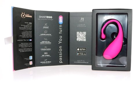Jajko wibrujące Smart Egg B Series z aplikacją silikonowe USB B - Series Smart