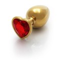 Korek analny Heart Gem Ouch średni 7 cm Ouch!