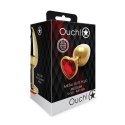 Korek analny Heart Gem Ouch średni 7 cm Ouch!