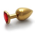 Korek analny Heart Gem Ouch średni 7 cm Ouch!