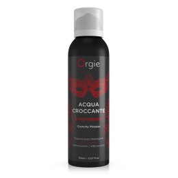Pianka musująca do masażu chrupiąca truskawkowa Orgie 150 ml Orgie