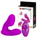 Stymulator łechtaczki Pretty Love Melvin dwusilnikowy 12 funkcji pilot Pretty Love