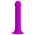 Wibrator analny Pretty Love Murray fioletowy 12 wibracji przyssawka Pretty Love