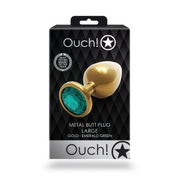 Zatyczka analna Ouch! z klejnotem Large Ouch!