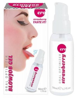 Żel Hot Oral Optimizer truskawkowy stymulujący 50ml Hot