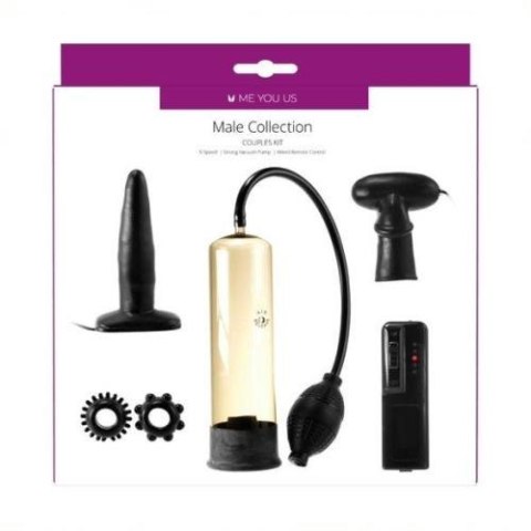 Zestaw dla par Me You Us Male Collection czarny Me You Us