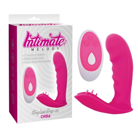 Bezpaskowy strap-on wibrujący Intimate Melody silikonowy 12 cm Intimate Melody