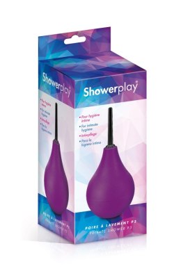 Fioletowa gruszka do lewatywy Showerplay 224ml Showerplay