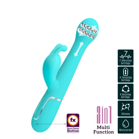 Wibrator króliczek Pretty Love z 7 wibracjami 4 pchnięciami 4 rotacjami Pretty Love