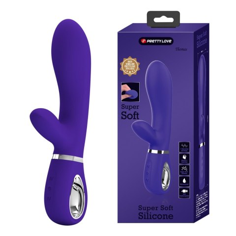 Wibrator króliczek punktu G Pretty Love Thomas fioletowy USB Pretty Love