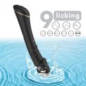 Wibrator punktu G silikonowy Hancock czarny USB 9 trybów B - Series Joy