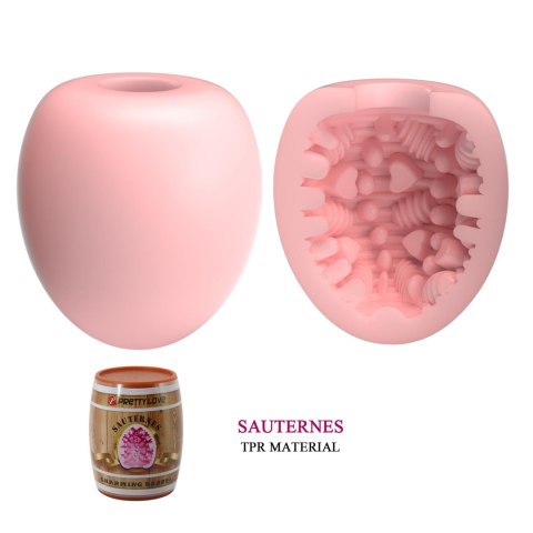 Masturbator beczkowy Pretty Love Sauterne TPR realistyczny Pretty Love