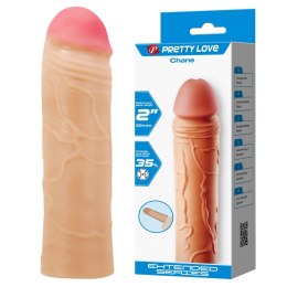 Przedłużka na penisa Pretty Love Chane 50 mm realistyczna Pretty Love