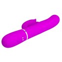 Wibrator króliczek Pretty Love Gigi fioletowy z lizaniem USB Pretty Love