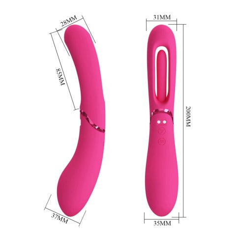 Wibrator punktu G Romance Lexie 7 wibracji 4 kołysania USB Romance