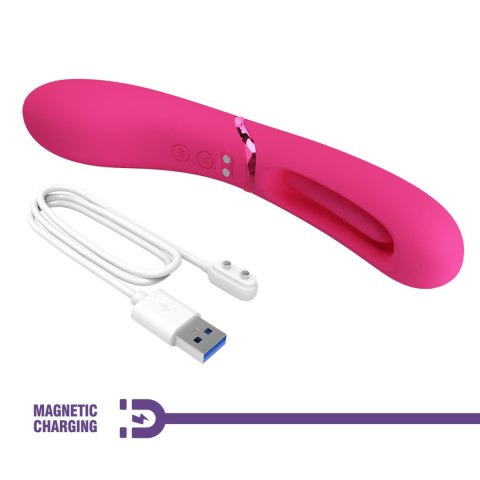 Wibrator punktu G Romance Lexie 7 wibracji 4 kołysania USB Romance
