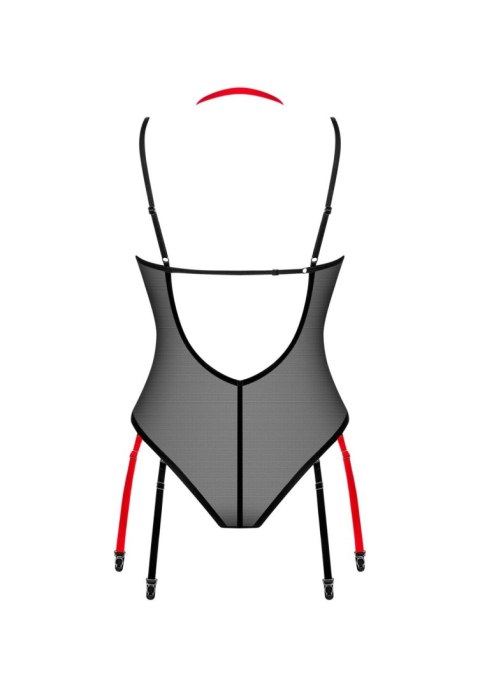 Body erotyczne Obsessive Glandez czarne M/L Obsessive