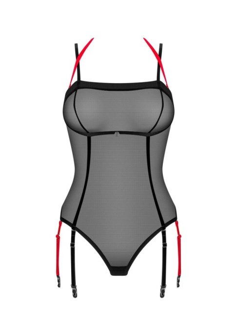 Body erotyczne Obsessive Glandez czarne M/L Obsessive