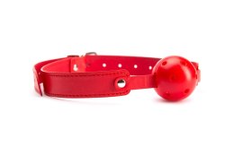 Knebel kulowy Argus czerwony oddychający 4 cm Argus
