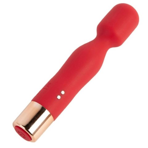 Masażer silikonowy USB czerwony 7 funkcji Lyla B - Series Lyla