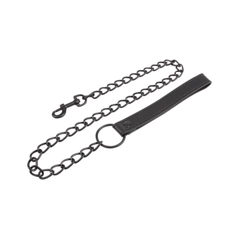 Smycz BDSM z łańcuchem metalowym Fierce Euphoria 80 cm Fierce Euphoria