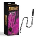 Smycz BDSM z łańcuchem metalowym Fierce Euphoria 80 cm Fierce Euphoria